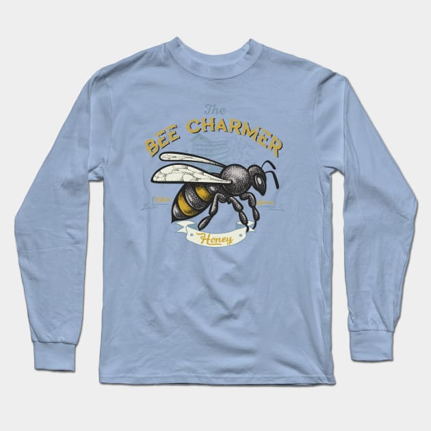 The Bee Charmer Long Sleeve T-Shirt by spicoli13